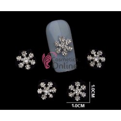 Decoratiuni 3D Metalice 080 Fulgi de Zapada cu cristale